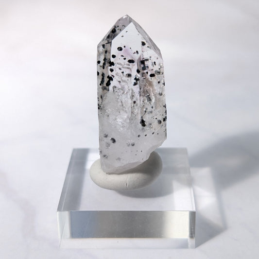 Améthyste de Brandberg aux superbes fantômes et inclusions, énergie splendide