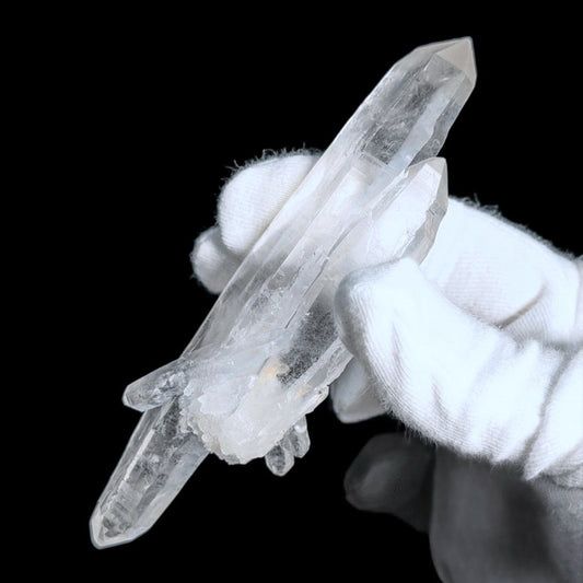 Ange? Vaisseau? Quartz laser d’exception, cristal maître puissant