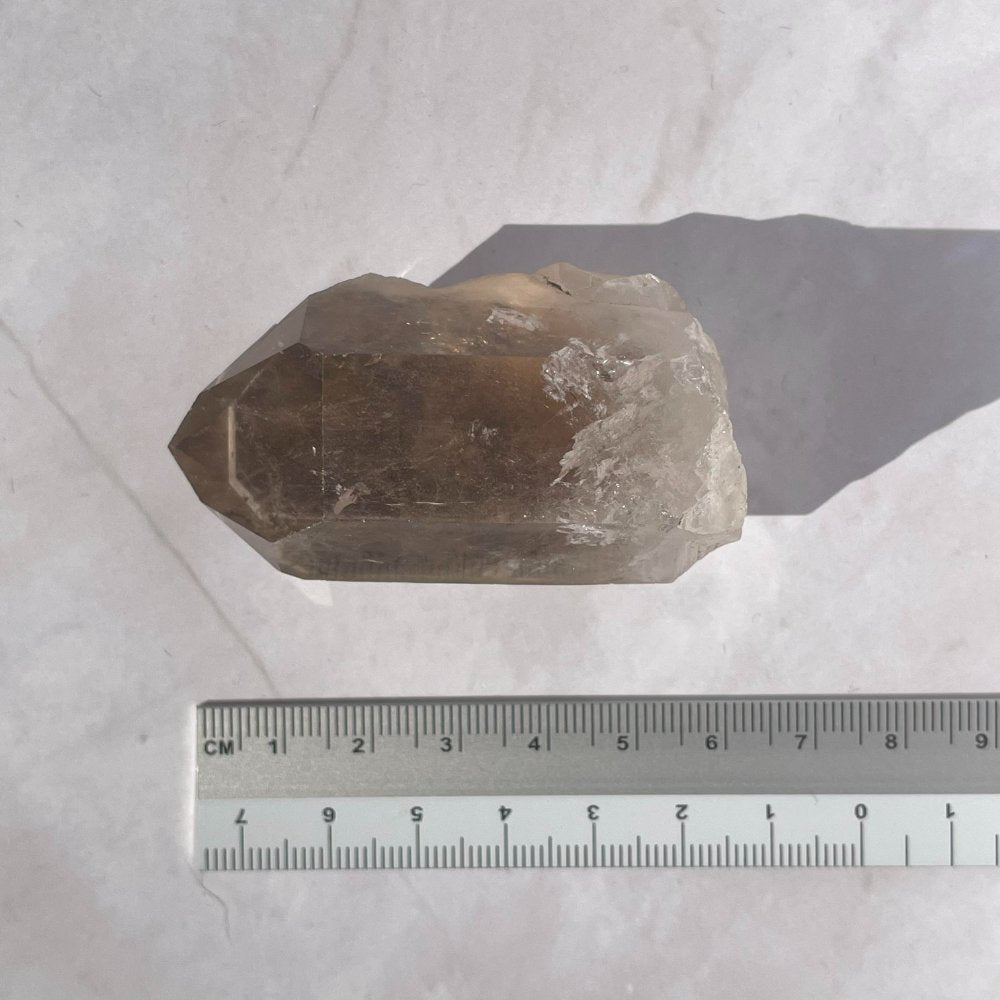 Rare Quartz fumé, Bonne énergie de l'Oural, Cristal maître, Record keeper