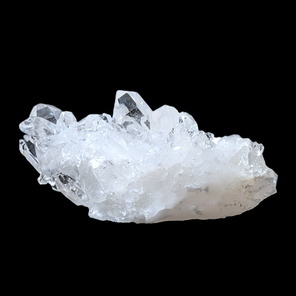 096-03_back_Quartz en amas de haute qualité de Zeca de Souza, éclat intense et arcs-en-ciel