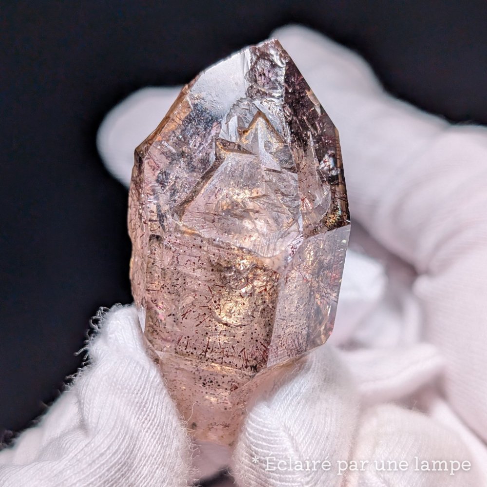 Améthyste Brandberg de haute qualité, avec inclusions et énergie intense - 2