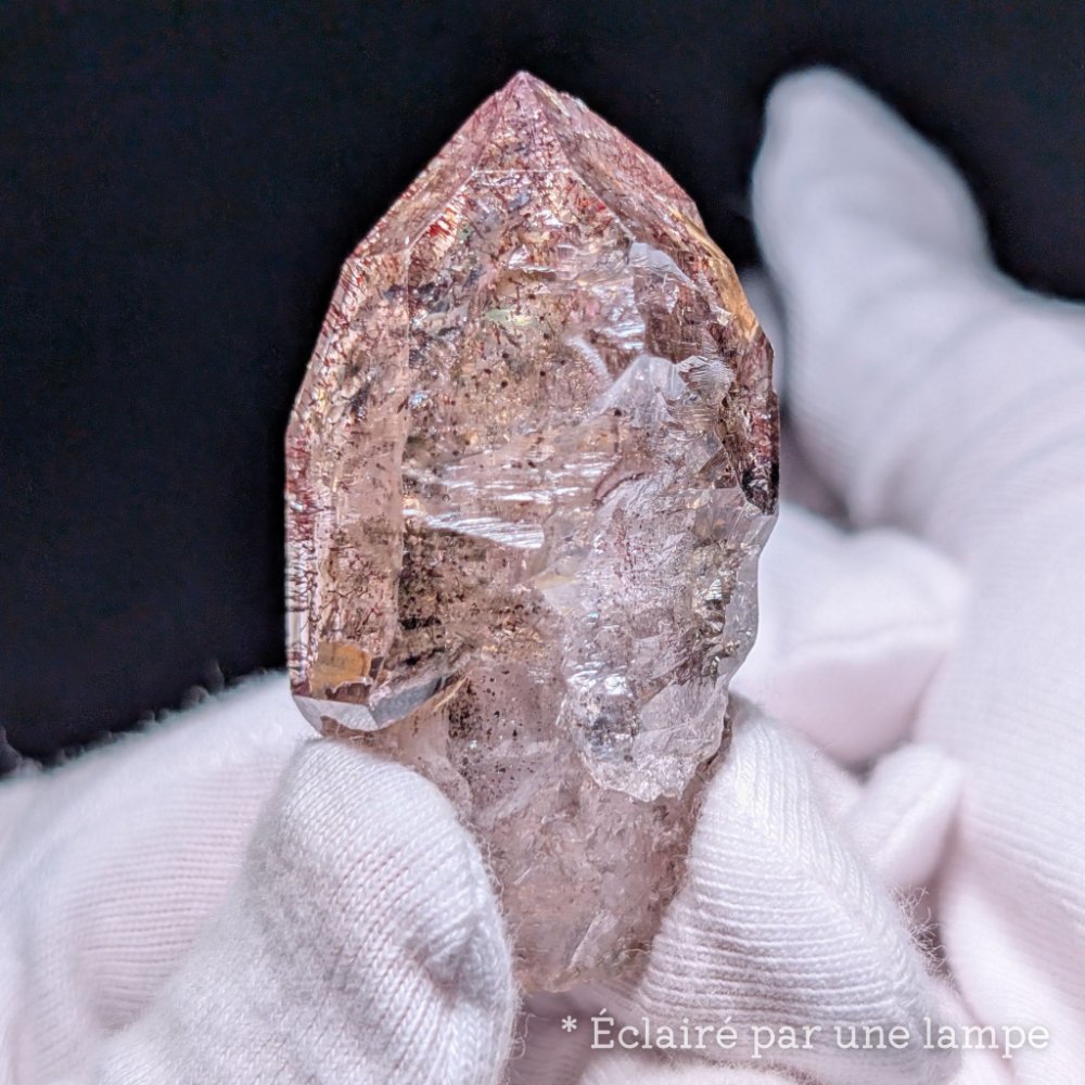 Améthyste Brandberg de haute qualité, avec inclusions et énergie intense - 2