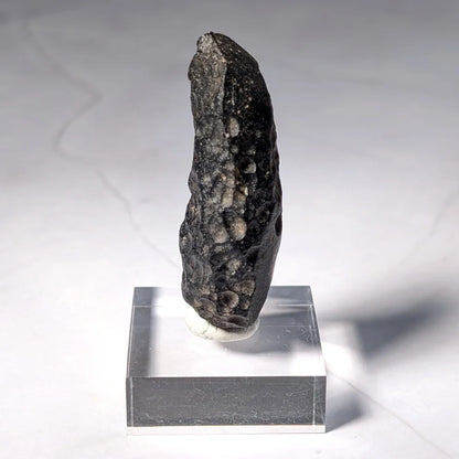 Indochinite en forme de goutte, tectite à haute fréquence vibratoire
