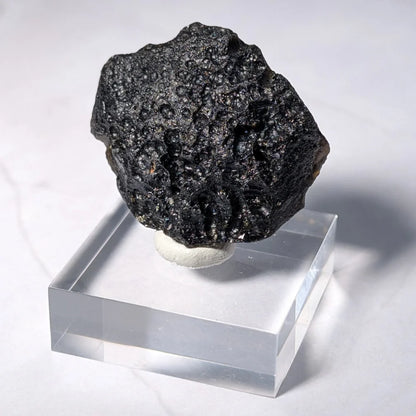 Magnifique indochinite, une tectite à haute fréquence vibratoire