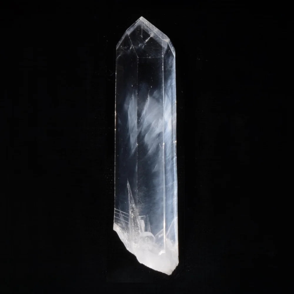 Quartz lémurien de Colombie à l'énergie vive mais apaisante, super clarté, blue mist, fantôme