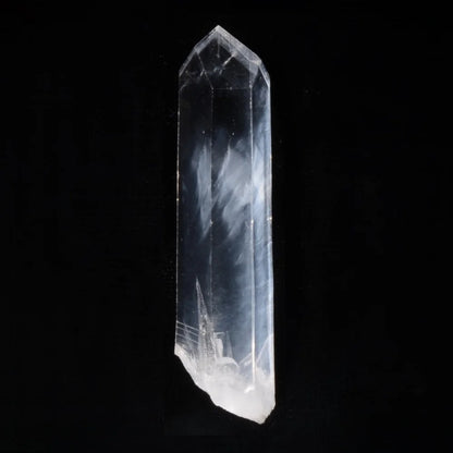 Quartz lémurien de Colombie à l'énergie vive mais apaisante, super clarté, blue mist, fantôme