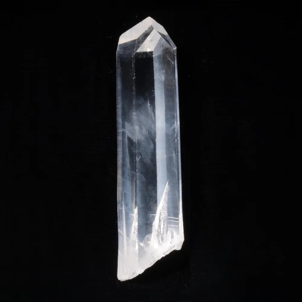 Quartz lémurien de Colombie à l'énergie vive mais apaisante, super clarté, blue mist, fantôme