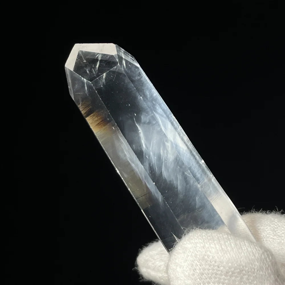 Quartz lémurien de Colombie à l'énergie vive mais apaisante, super clarté, blue mist, fantôme