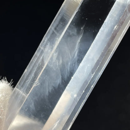 Quartz lémurien de Colombie à l'énergie vive mais apaisante, super clarté, blue mist, fantôme