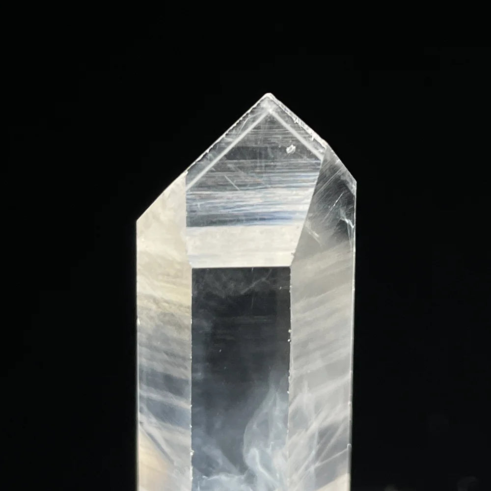Quartz lémurien de Colombie à l'énergie vive mais apaisante, super clarté, blue mist, fantôme
