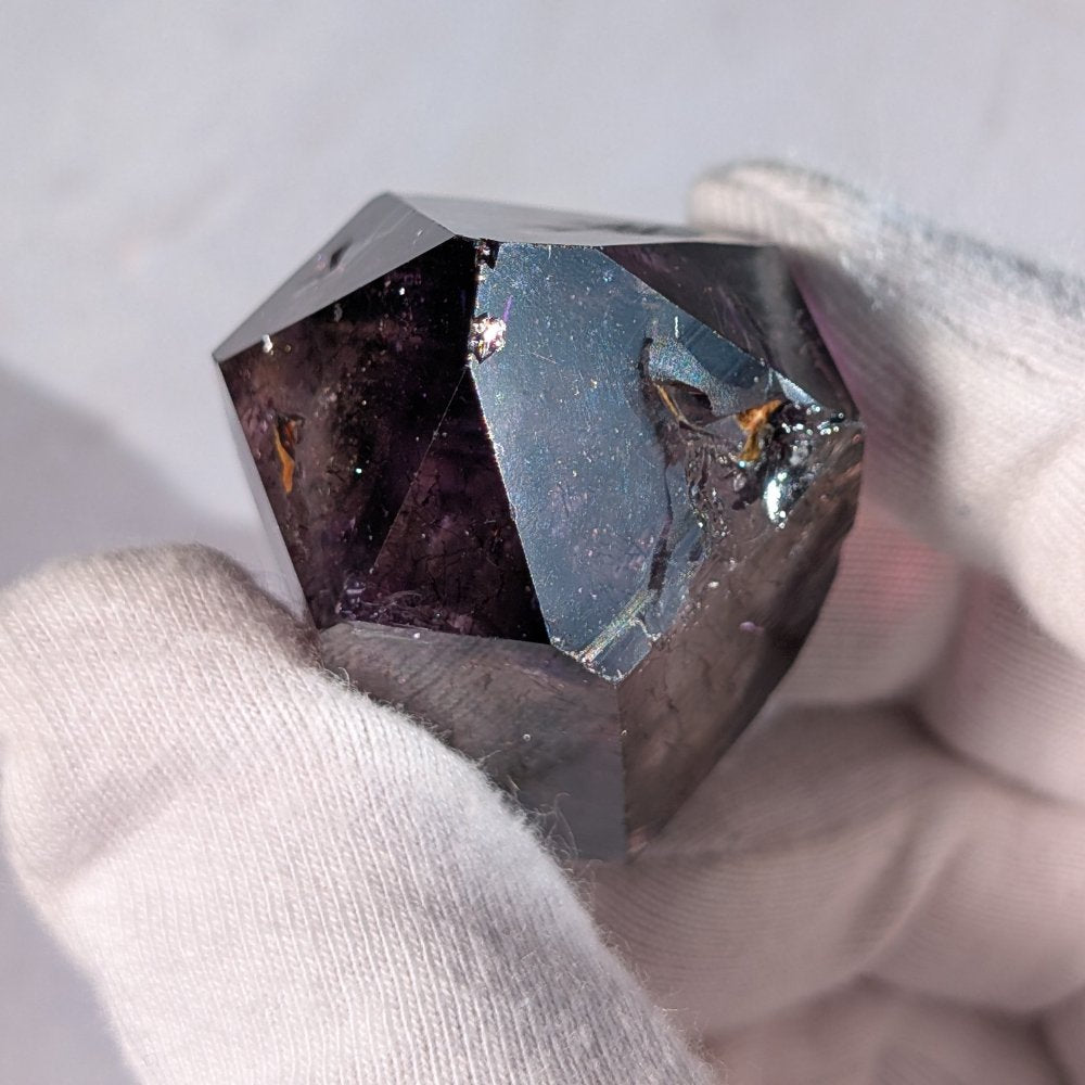 Améthyste de Brandberg bi-terminée, d'une beauté et d'une énergie exquises