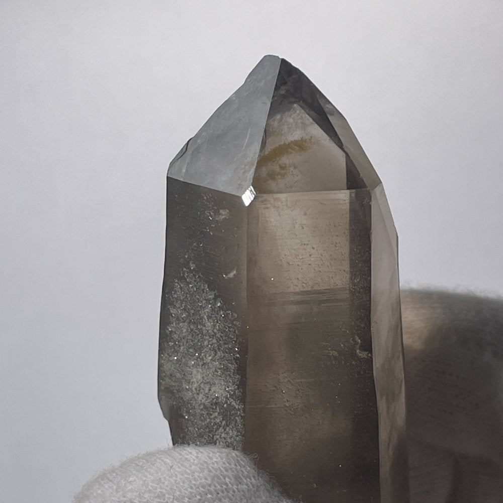 Rare quartz fumé à l'énergie belle et puissante, record keeper, grand time link