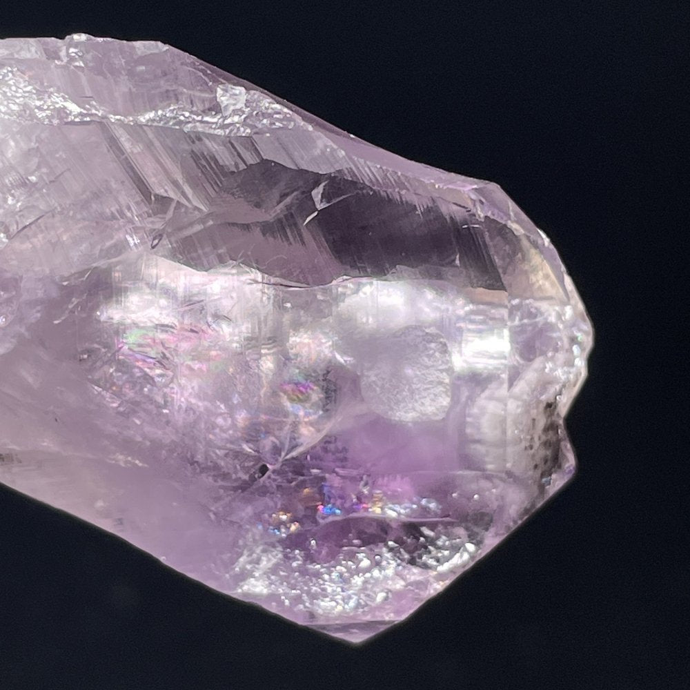 Très Unique Améthyste à Cristobalite Snow Cap