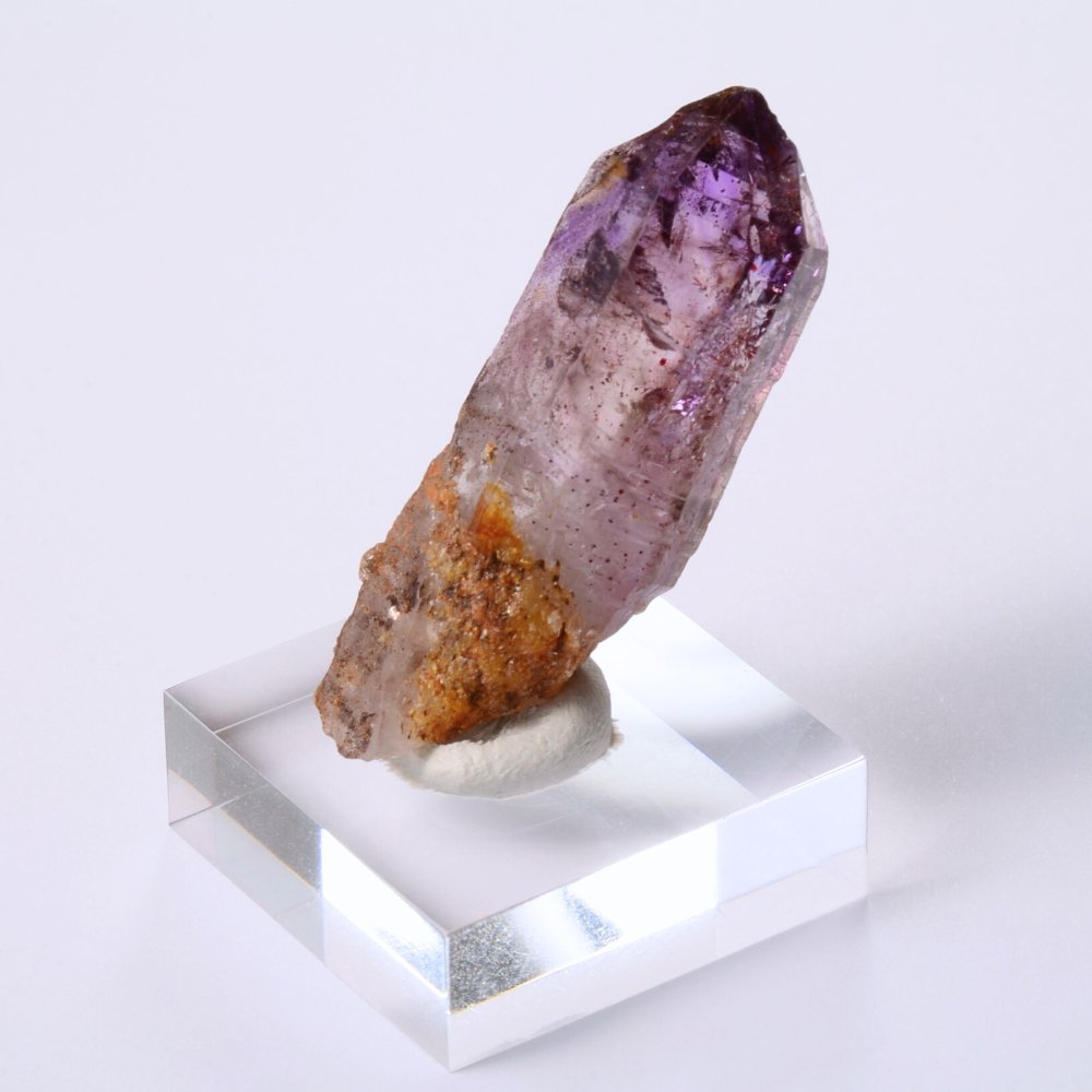Améthyste de Brandberg à haute vibration – Belle brillance et transparence, jolies inclusions
