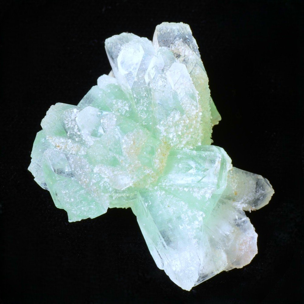 Magnifique apophyllite verte, pierre spéciale de haute vibration / Taille SS-1