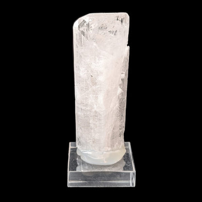 Superbe cristal de danburite rose rare avec chalcopyrite – vibration très élevée