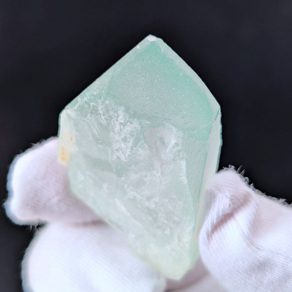 Quartz fantôme vert (Quartz à fuchsite), pierre de guérison exceptionnelle - 2