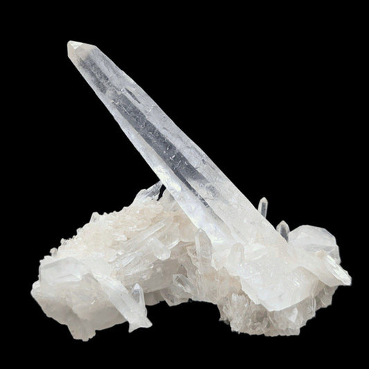 Rare et magnifique amas de quartz laser, énergie exceptionnelle, avec tabulaires