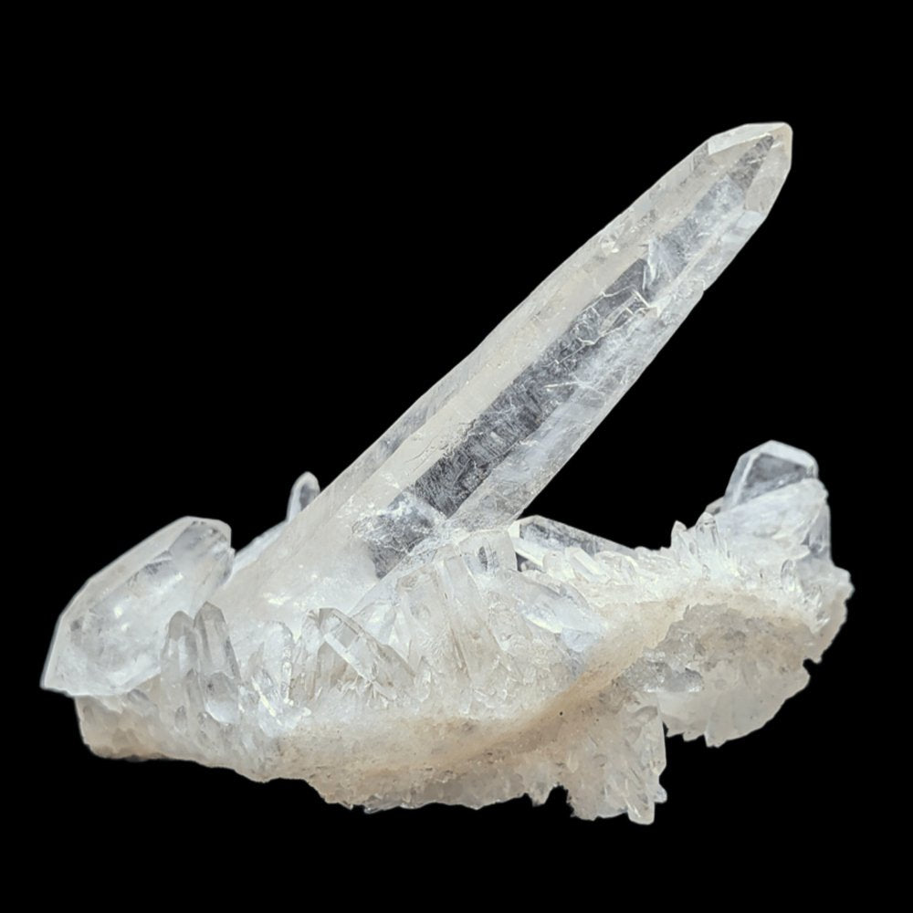 Rare et magnifique amas de quartz laser, énergie exceptionnelle, avec tabulaires