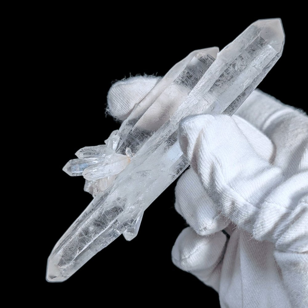 Ange? Vaisseau? Quartz laser d’exception, cristal maître puissant