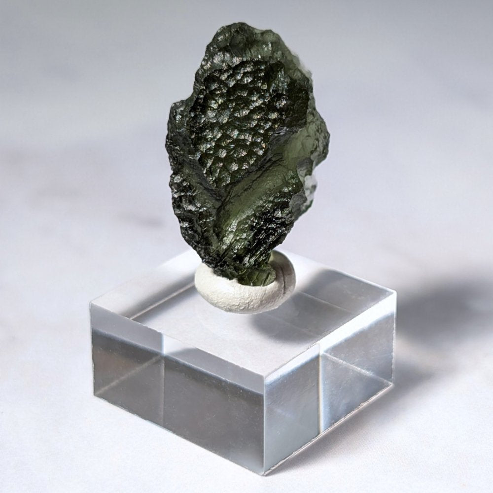 Moldavite authentique – énergie puissante, sélectionnée avec soin