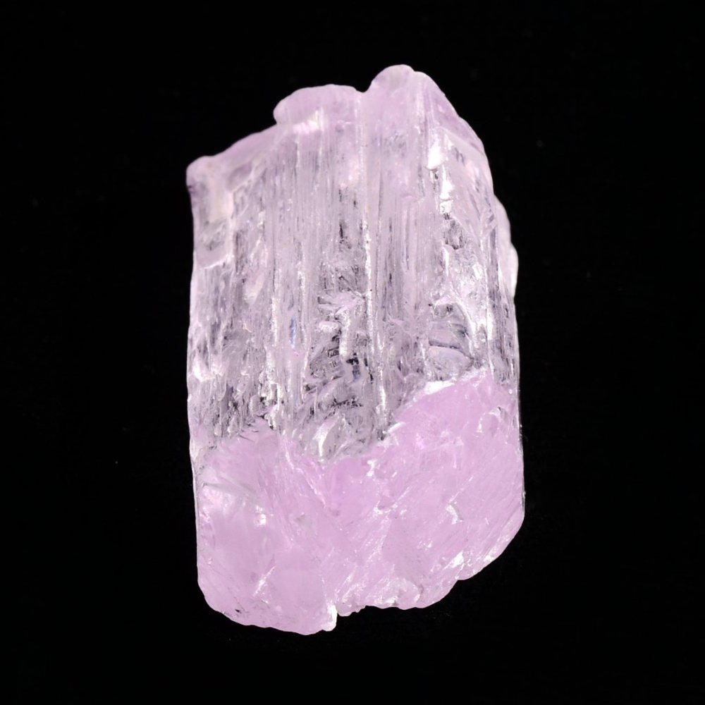 Cristal brut de kunzite, non taillé et de haute qualité - 1