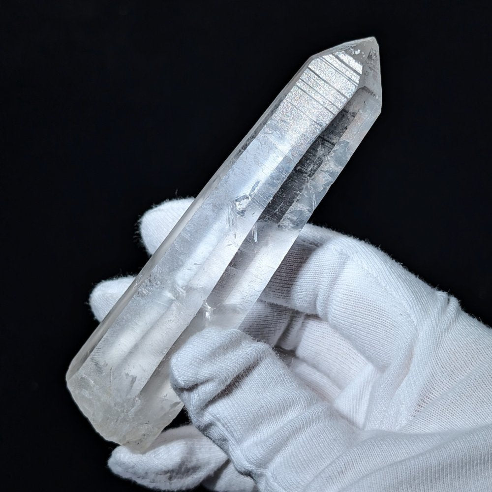 Quartz lémurien à l’énergie pure et aux vibrations célestes, marqué de Record Keepers