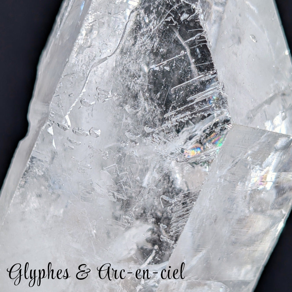 267-04_rainbow_glyph_2_Quartz de Corinto de haute qualité — puissant cristal maître & Starbrary
