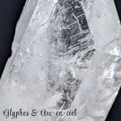 267-04_rainbow_glyph_2_Quartz de Corinto de haute qualité — puissant cristal maître & Starbrary
