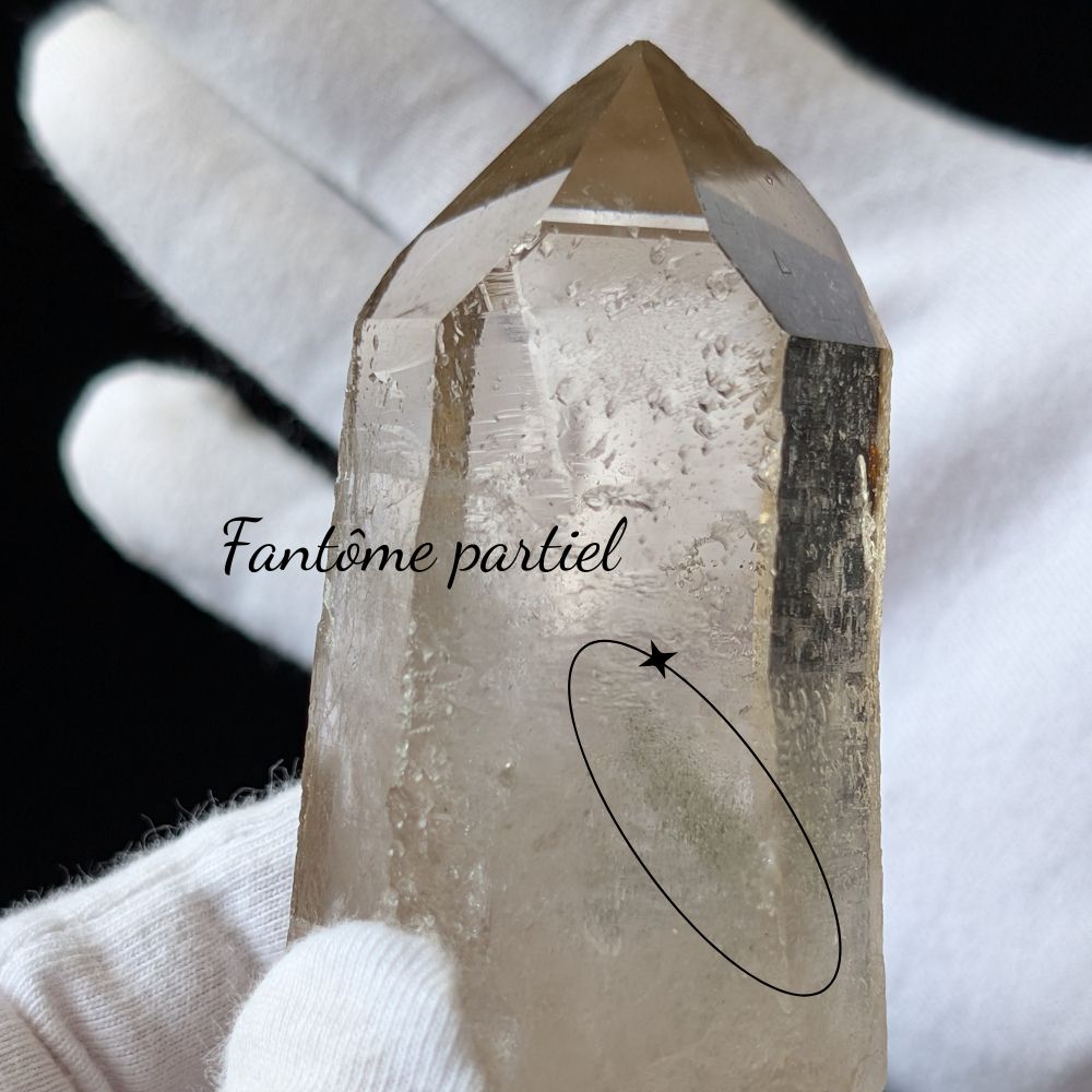 269-04-fantom Rare citrine naturelle non chauffée, Master crystal et Starbrary - 1