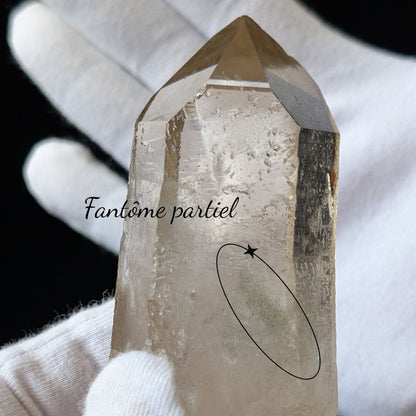 269-04-fantom Rare citrine naturelle non chauffée, Master crystal et Starbrary - 1