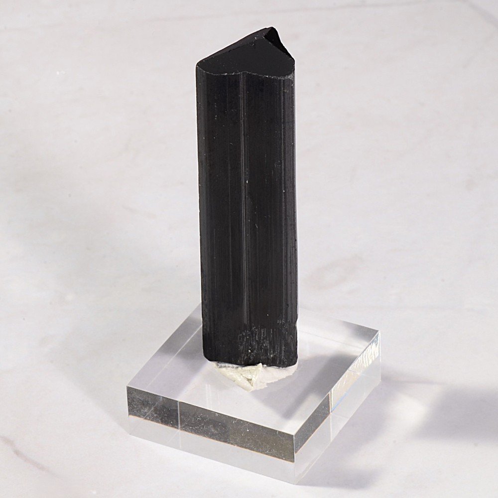 Cristal brut de tourmaline noire de haute qualité, classique de la protection et de l’ancrage - 1