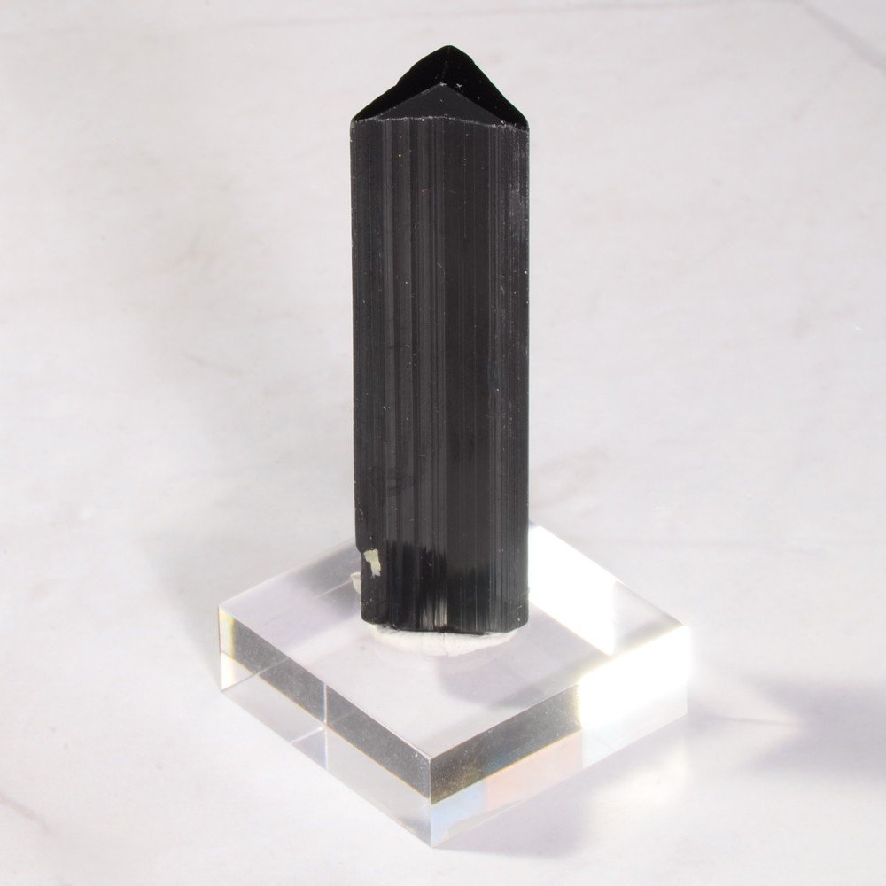 Cristal brut de tourmaline noire de haute qualité, classique de la protection et de l’ancrage - 1