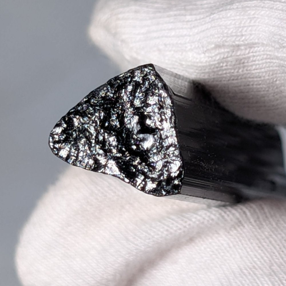 Cristal brut de tourmaline noire de haute qualité, classique de la protection et de l’ancrage - 2