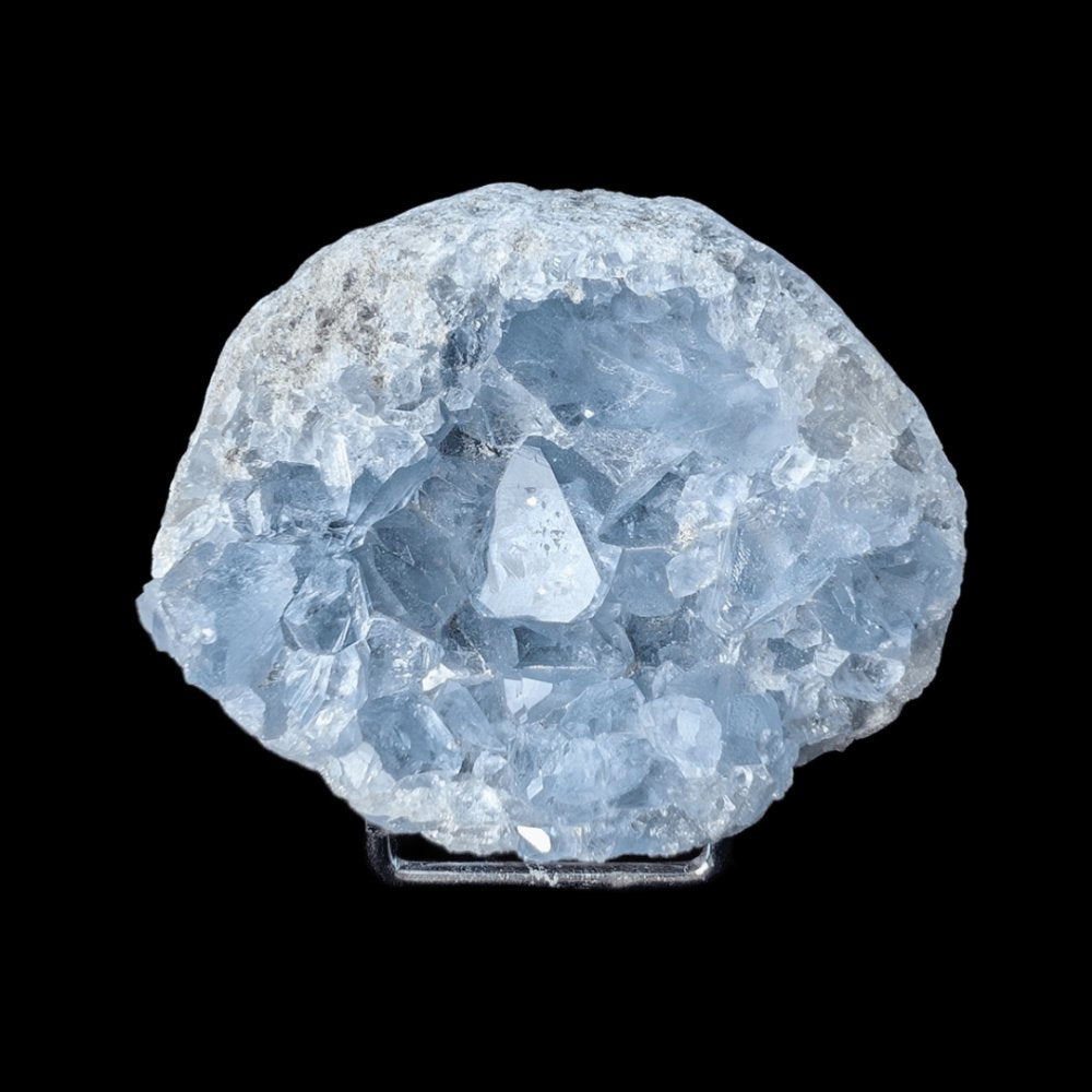 Géode de célestine de haute qualité, pierre des anges, avec les vibrations du royaume angélique