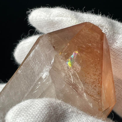 Rare Lémurien Dreamcoat, Haute énergie avec goethite, Trigonique