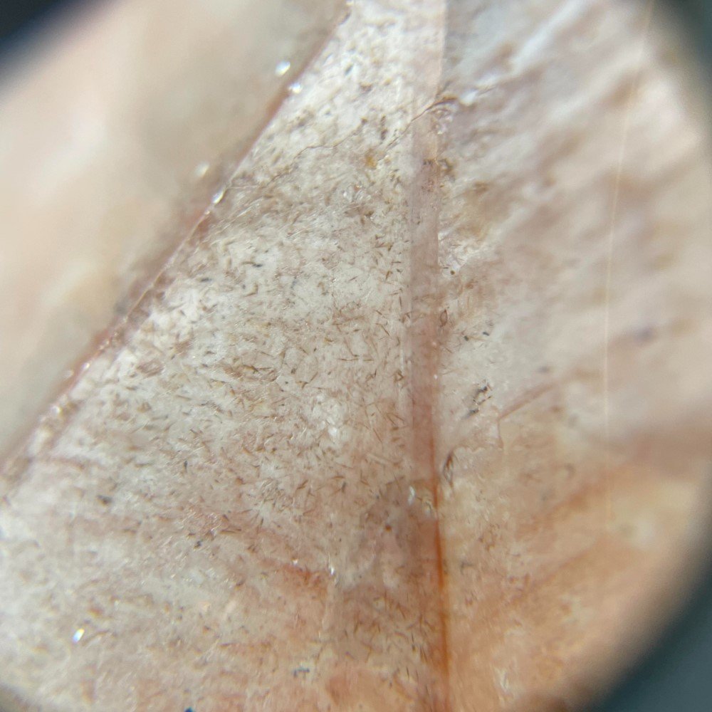 Rare Lémurien Dreamcoat, Haute énergie avec goethite, Trigonique