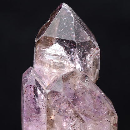 Améthyste Brandberg, Belle et énergétique avec plein de lépidocrocite et de goethite