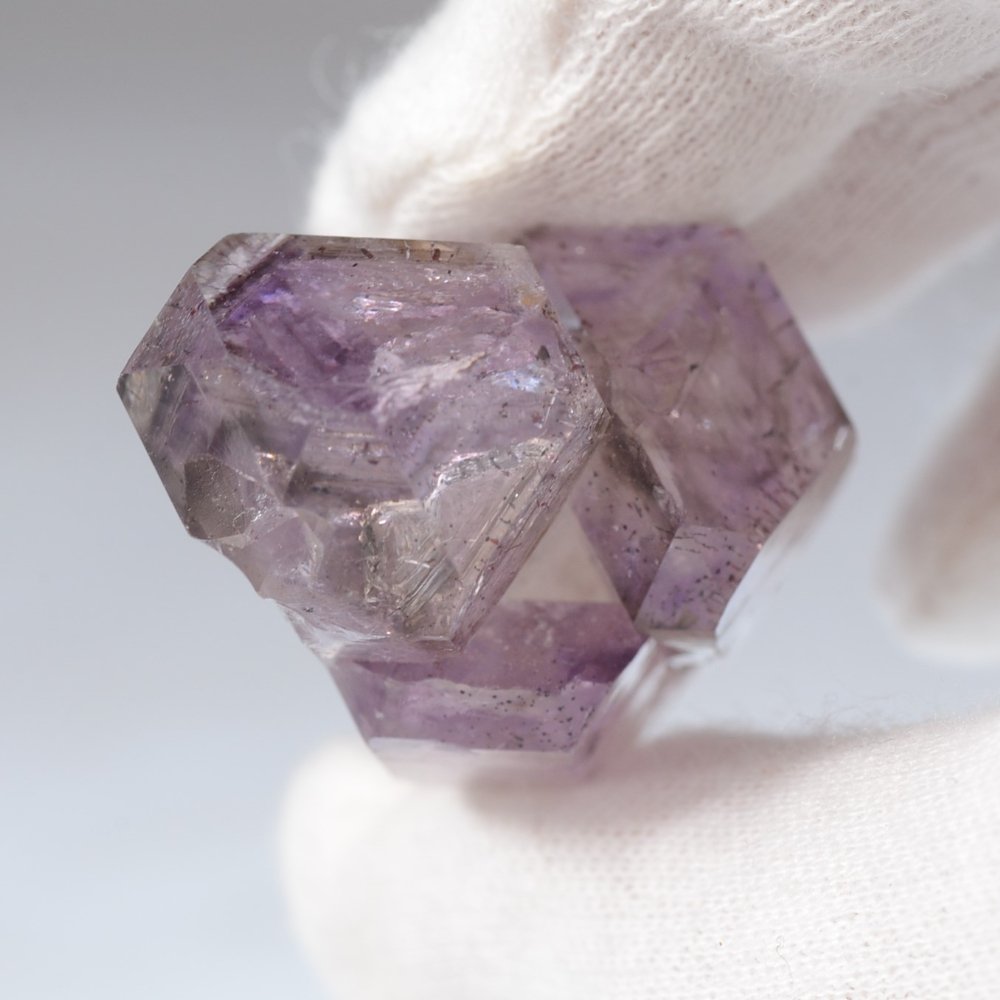 Améthyste Brandberg, Belle et énergétique avec plein de lépidocrocite et de goethite