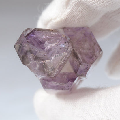 Améthyste Brandberg, Belle et énergétique avec plein de lépidocrocite et de goethite