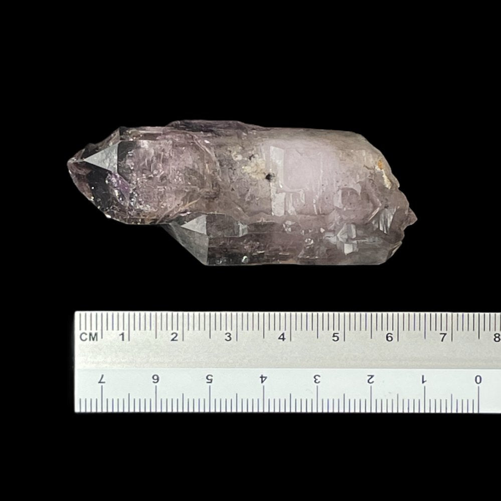 Améthyste Brandberg, Belle et énergétique avec plein de lépidocrocite et de goethite