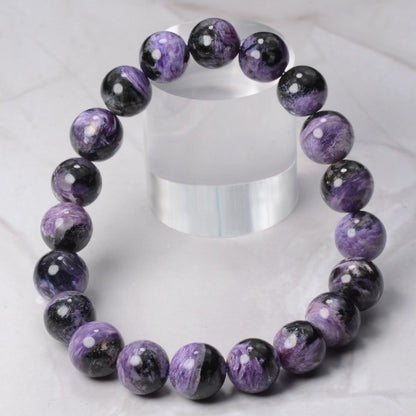 Excellent pour la protection, Bracelet en Charoïte et Aegirine