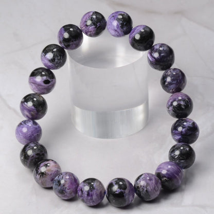 Excellent pour la protection, Bracelet en Charoïte et Aegirine