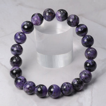 Excellent pour la protection, Bracelet en Charoïte et Aegirine