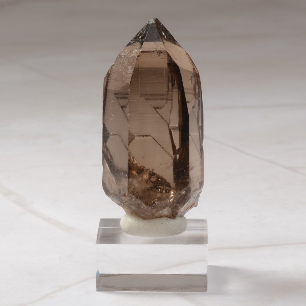 Vibration très élevée de l'himalaya, Quartz fumé du Gauri Shankar
