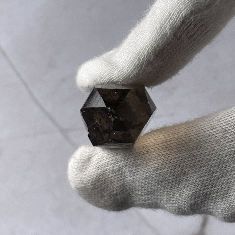 Vibration très élevée de l'himalaya, Quartz fumé du Gauri Shankar
