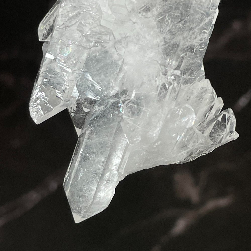 Quartz à âme Faden à la très belle énergie, Starbrary d'Andromède