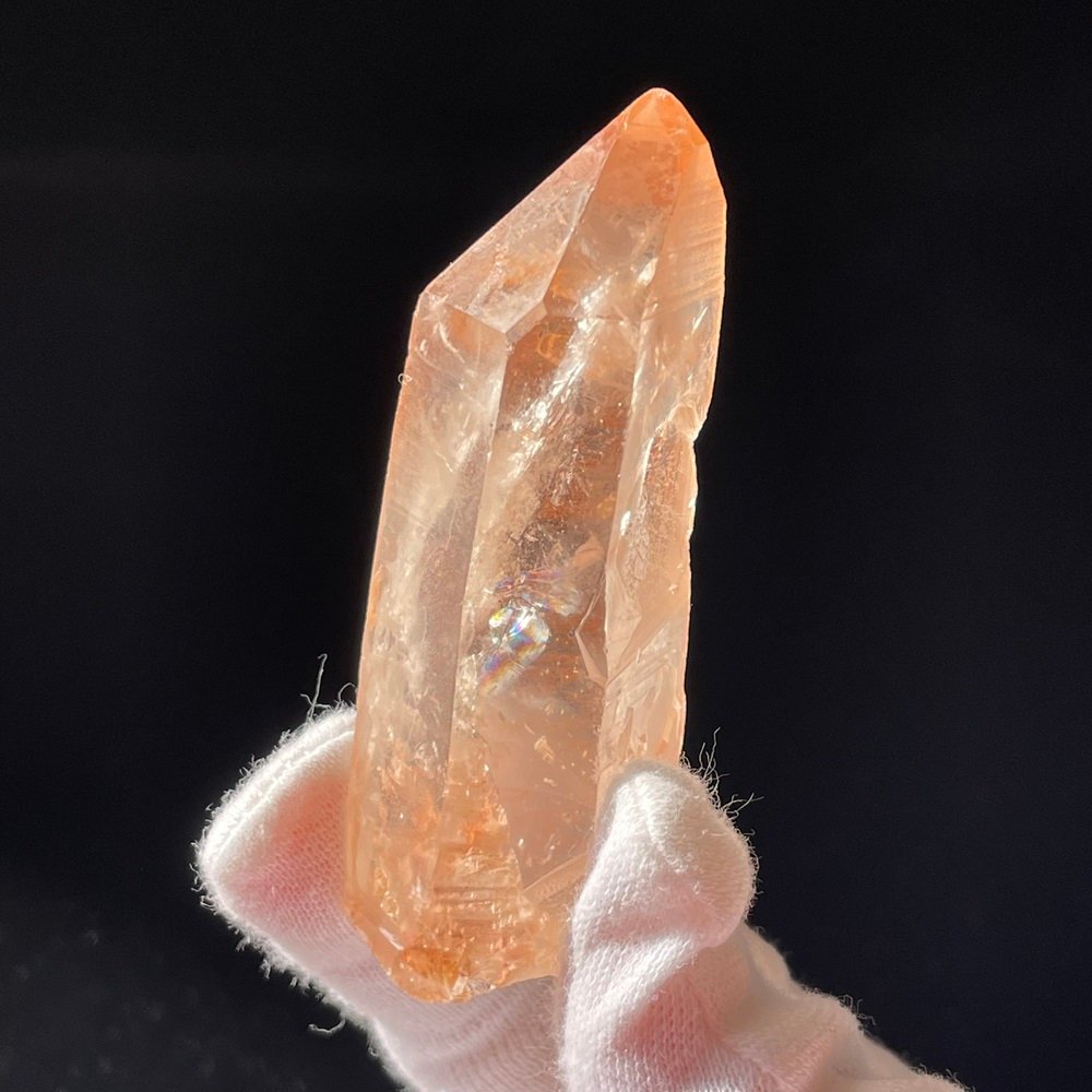 Très belle, très bonne énergie douce, Quartz lémurien rose