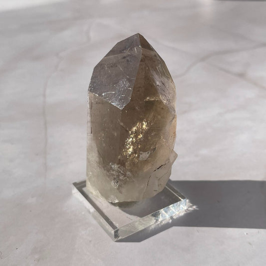 Rare Quartz fumé, Bonne énergie de l'Oural, Cristal maître, Record keeper