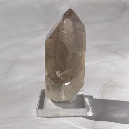 Rare Quartz fumé, Bonne énergie de l'Oural, Cristal maître, Record keeper